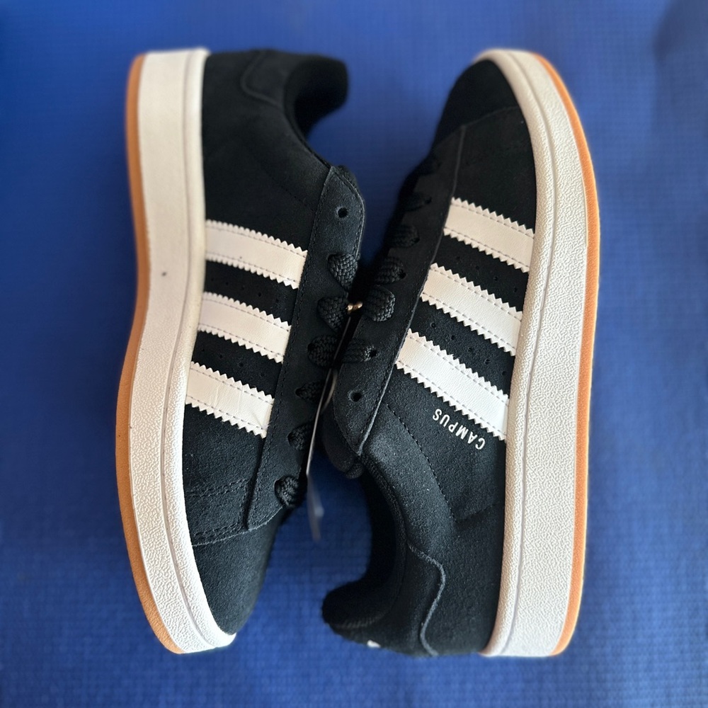 adidas Kids Black and White Sneakers
